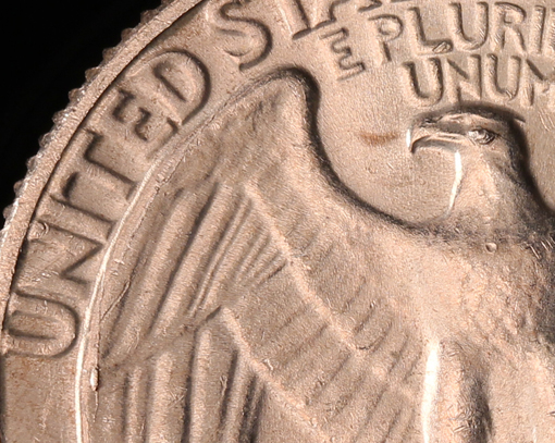 1964-D-Toned-Washington-Quarter