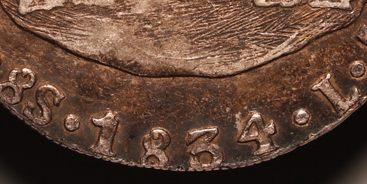 1834-Bolivia-8-Soles,-Confirm-Authenticity-Please