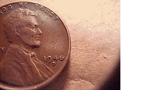 1940-Lincoln-Wheatie,-Die-Chip-Or?