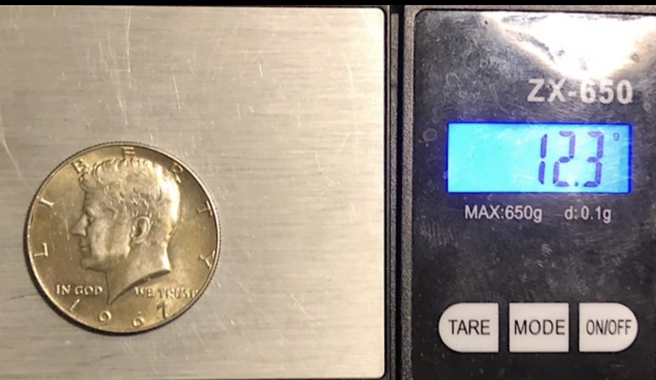 1967-Kennedy-Half-Dollar-12.3-Grams
