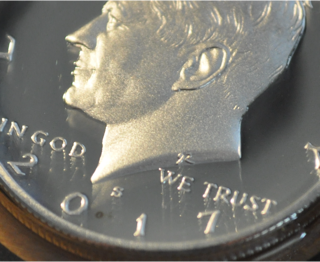 2017-Silver-Proof-Kennedy-Half-Dollar....stain?-Error?-Return?