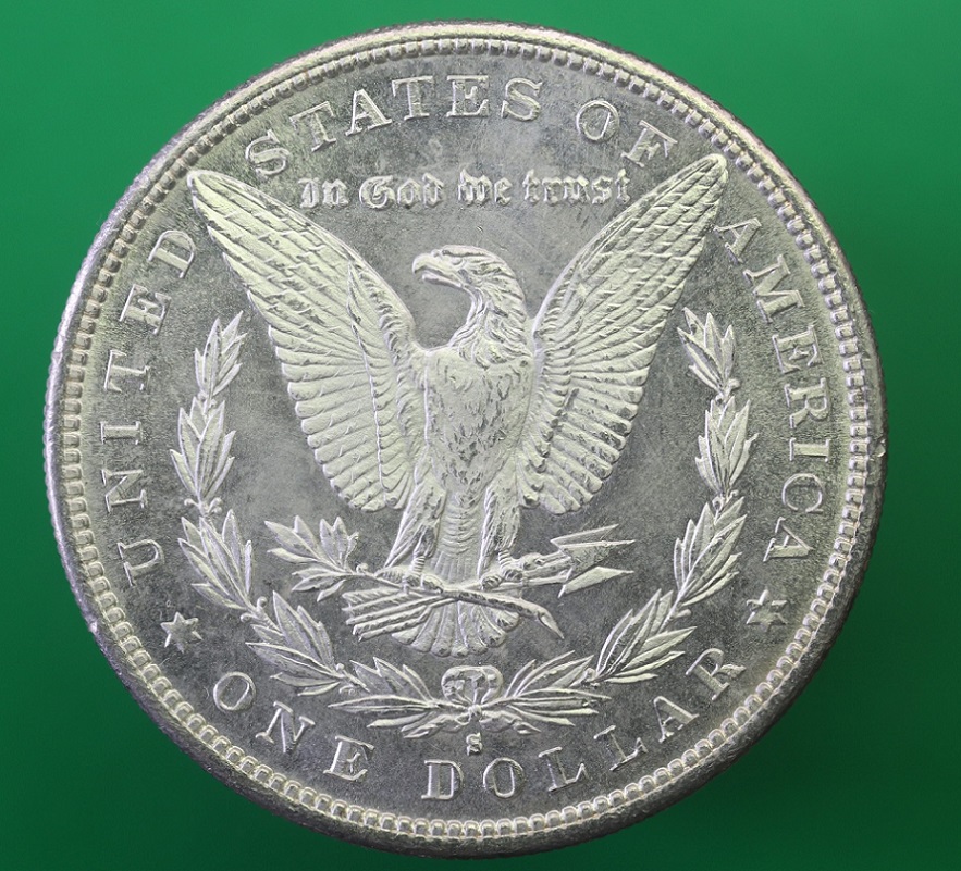 1880---S-Morgan-Dollar---Reflective-Surfaces