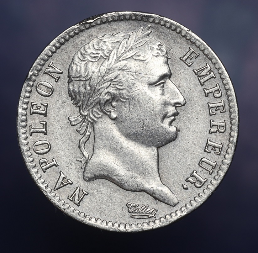 1813-France-One-Franc-Napoleon