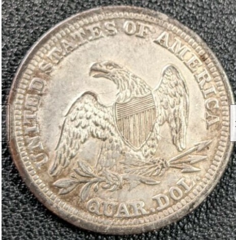1841-Seated-Liberty-Quarter-Dollar