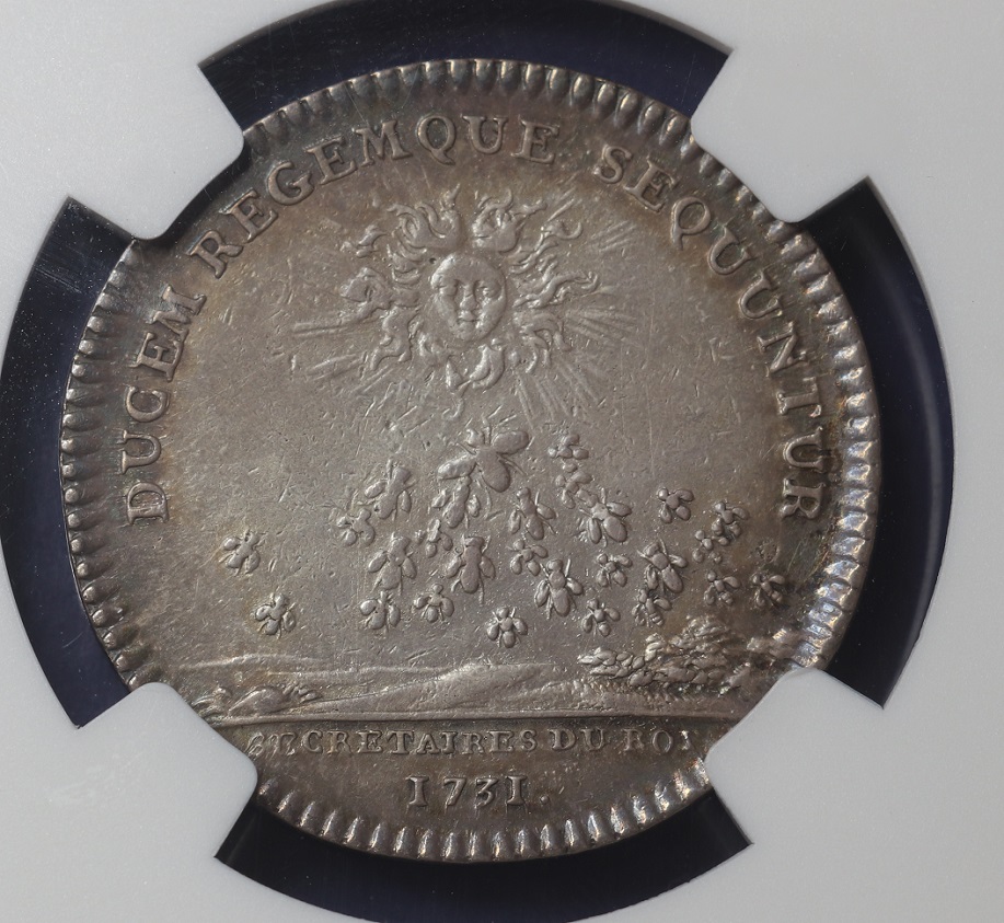 1731-France-Jeton-F-334-King's-Secretaries