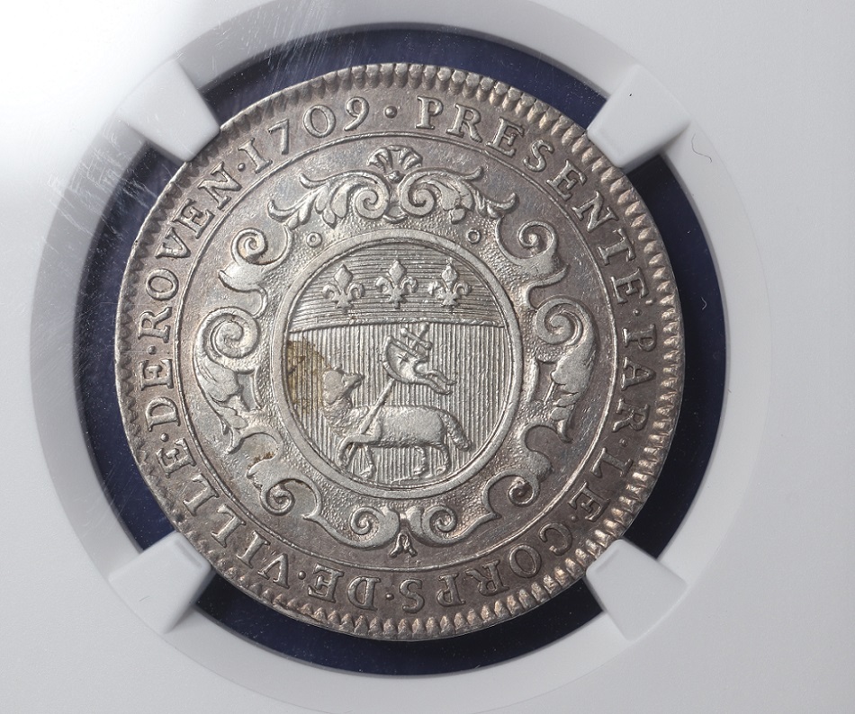 1709-France-Jeton-Normandy