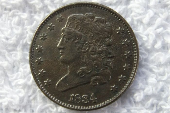 1834-Small-Cent-To-Grade
