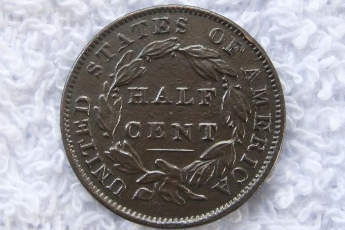1834-Half-Cent