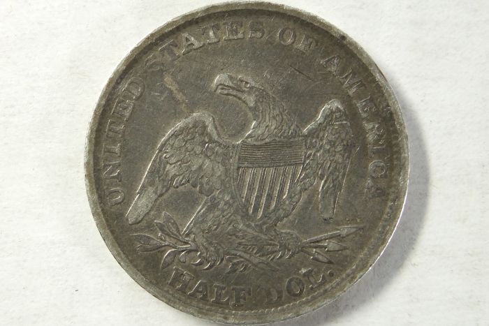 1839-Bust-Half-W/-Graffitti