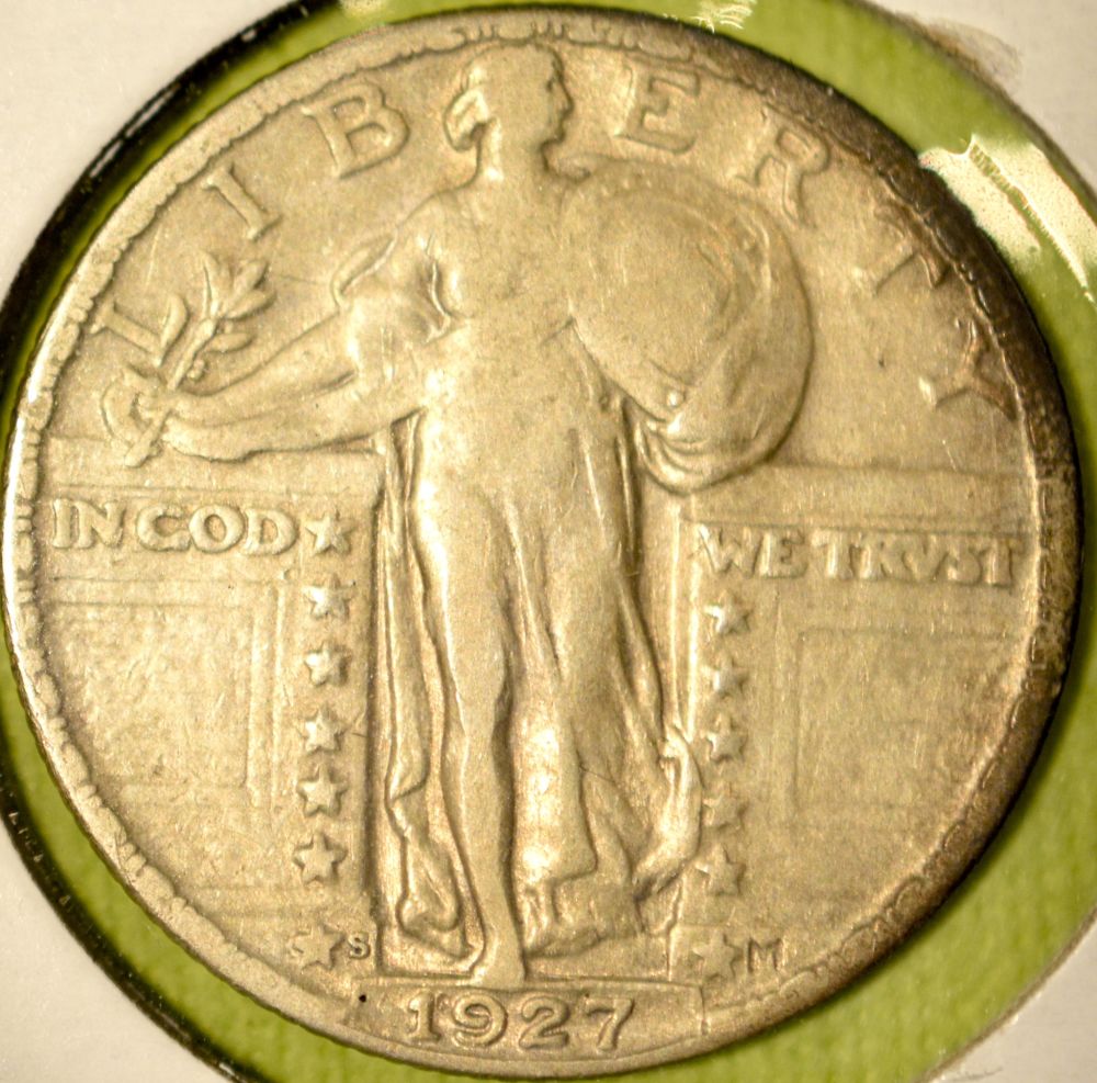 2-1927-S-Standing-25c---Any-Grading-Guesses-On-These-Before-I-Send-It-In?