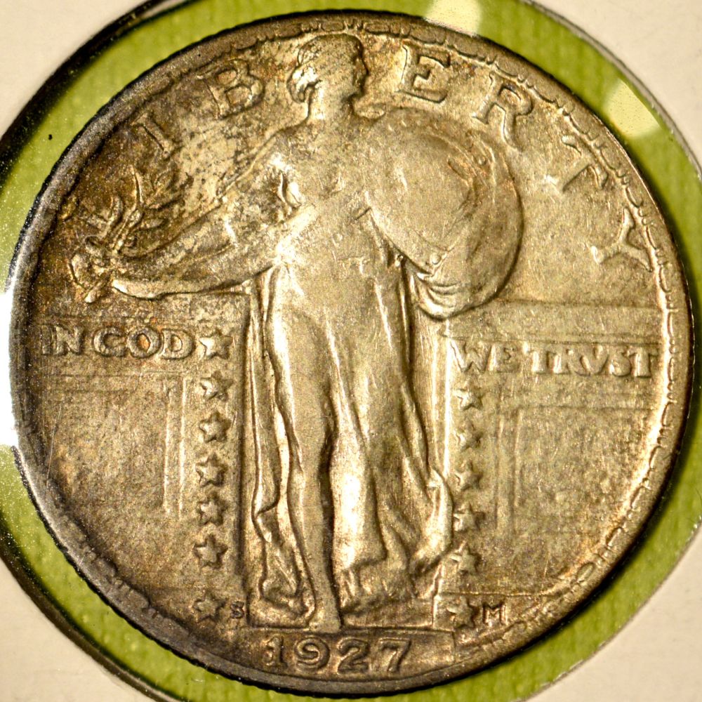 2-1927-S-Standing-25c---Any-Grading-Guesses-On-These-Before-I-Send-It-In?