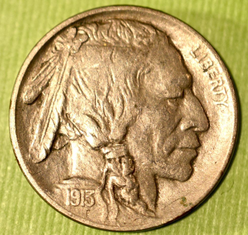 1854-3-Cent-Silver,-1918-S-Standing-Liberty-Quarter,-1913-Bufflo-Nickel,-1928-Quarter-Eagle
