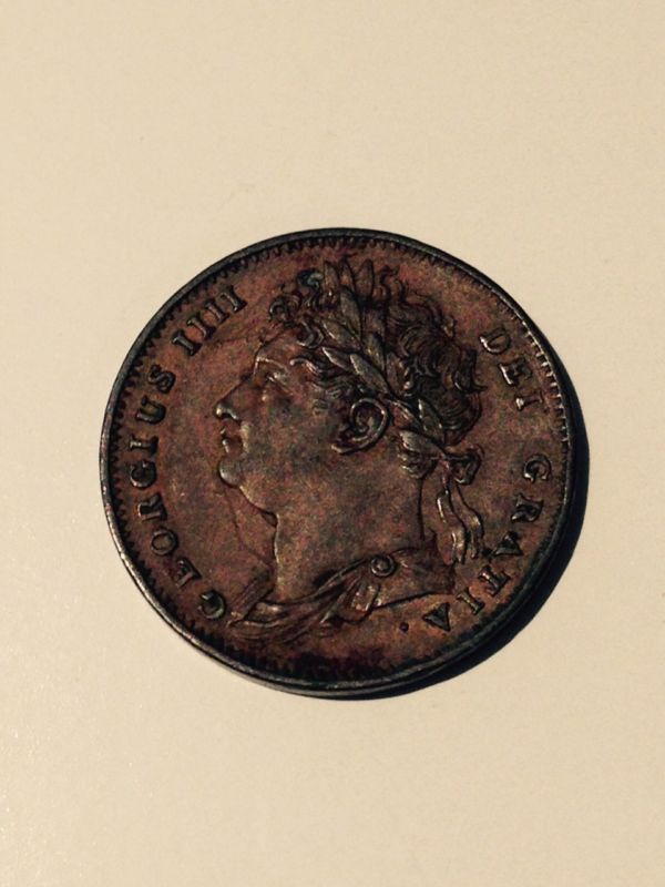 Cartwheel-Penny-And-George-IV-Farthing-To-Grade