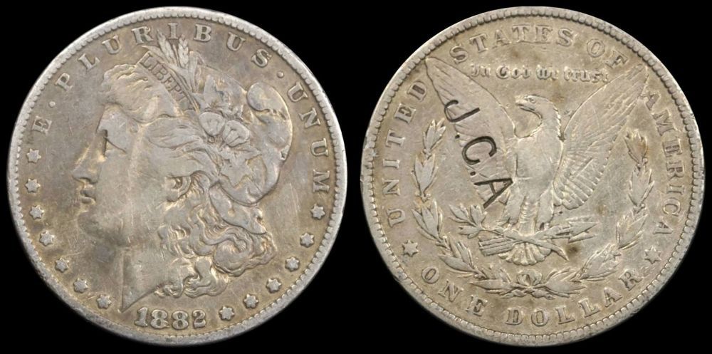 1882-Morgan-With-Stamp