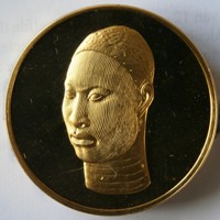 Large-Gold-Electroplated-Medallion-|-Franklin-Mint-Medals