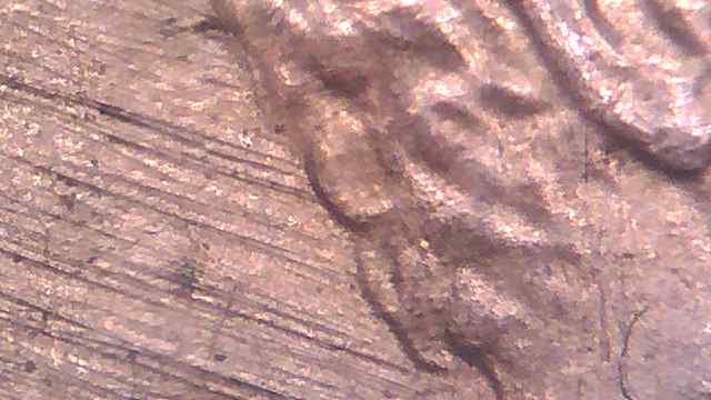 1988-Lincoln-Cent-With-?-Lines-All-Over-Surface