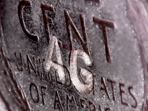 1943-D-Steel-Penny-With-Unusual-Letters-On-Reverse