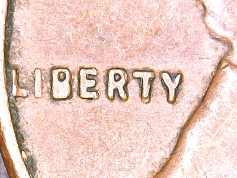 2-1957-D-Penny's-With-Filled-In-B-In-Liberty