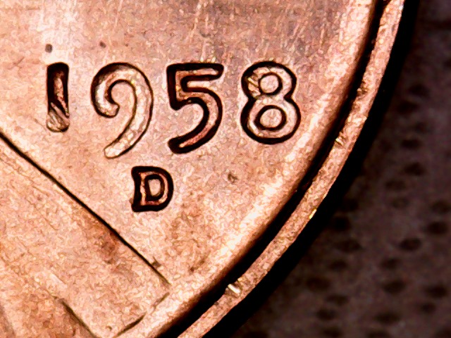 1958-D-Penny-Die-Cracks-Or-Lamination-Issues?