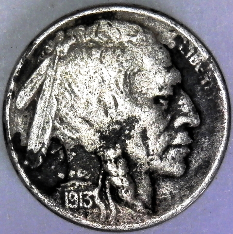1913-S-Type-2-Buffalo-Nickel-For-Grading