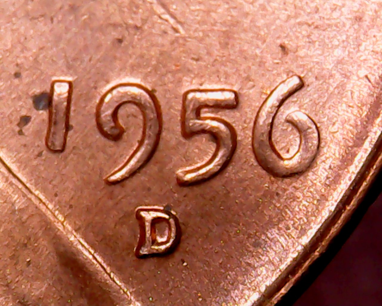 Nice-Looking-1956-D-LWC-With-A-Die-Chip-In-The-E-Of-Liberty