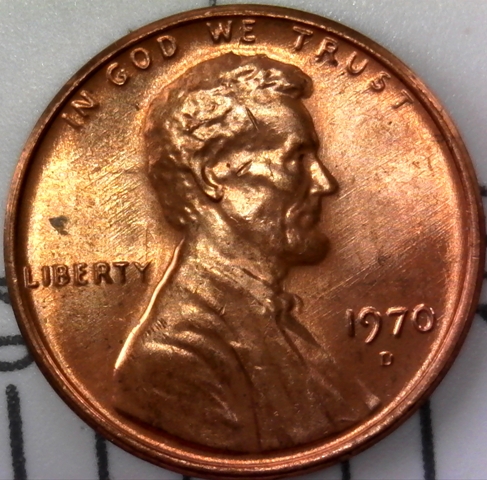 Roll-Of-1970-D-LMC's-With-Spike-Heads,-Clashes,-Chips..