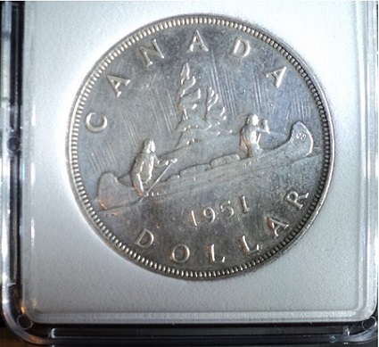 1951-Ag-$1.00Swl
