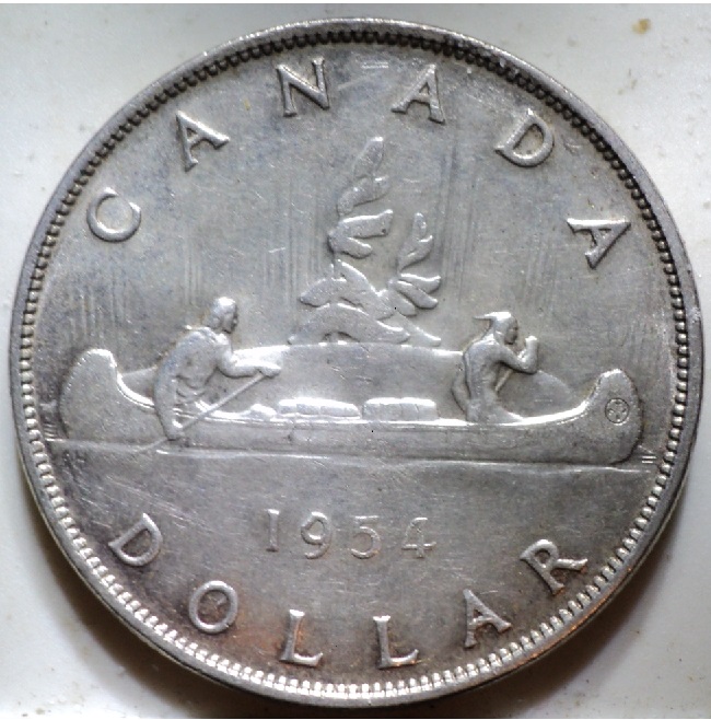 1954-Swl--Ag-$1.00-Cleaned-?