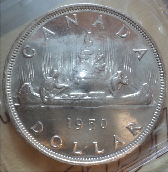1950-Ag-$1.00-Fwl?-Uf552