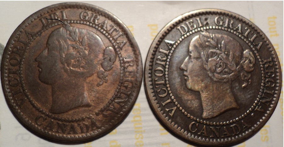 Two-1859-Cent-Examples