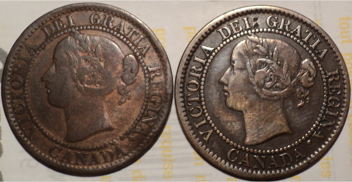 Two-1859-Cent-Examples