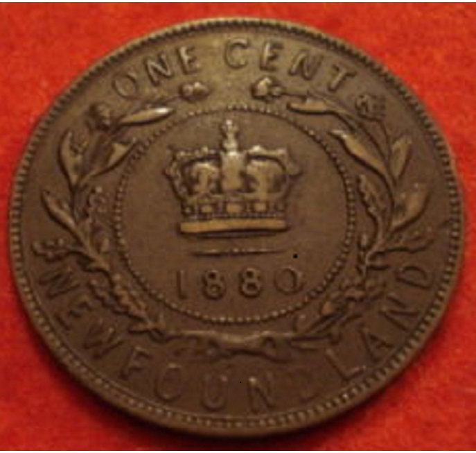 1880-Newfoundland-$0.01