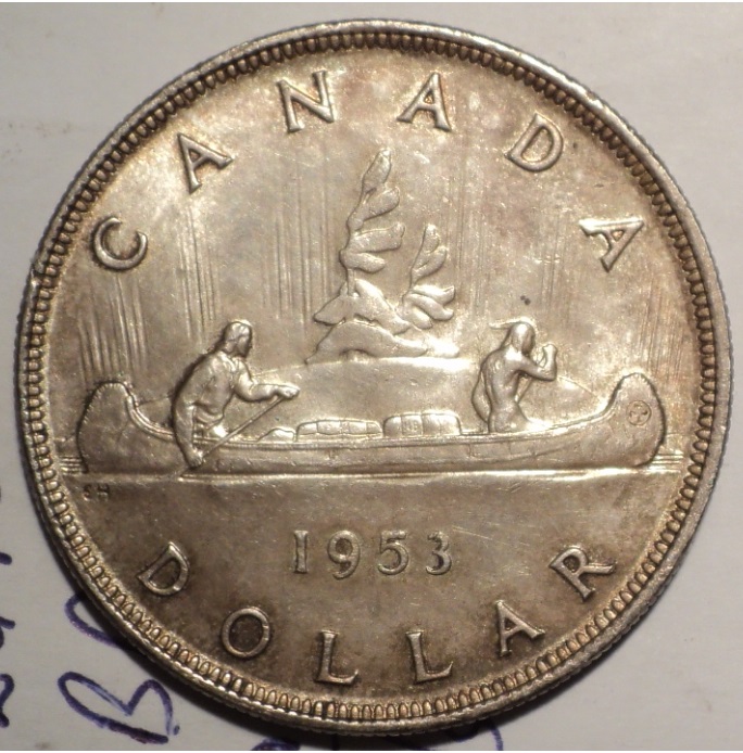 1953-Ag$1.00-NSF-Fwl