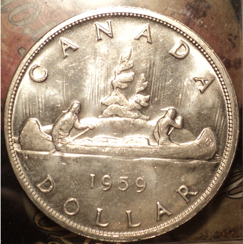 1959-CDN.-Ag.$1.00-Grade.?