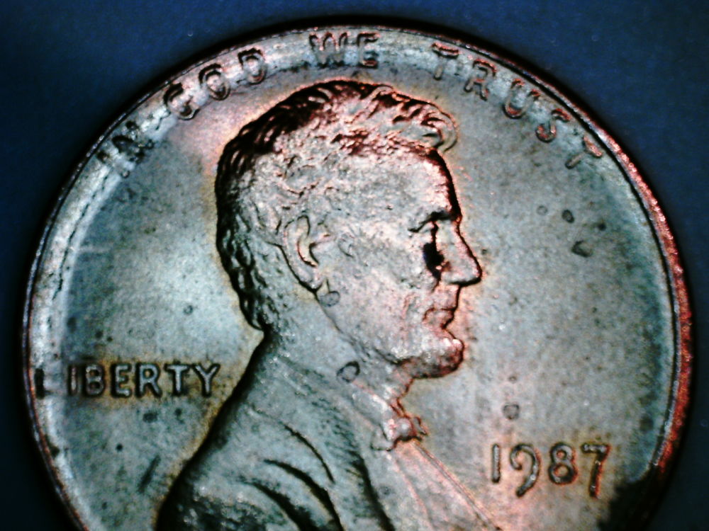 Penny-With-Lettering-On-The-