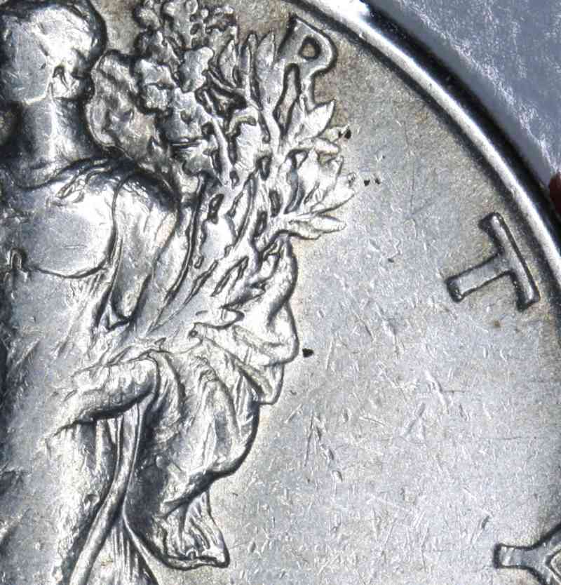 Brown-Substance-On-Coin-And-Conservation