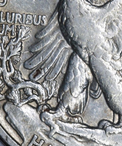 Brown-Substance-On-Coin-And-Conservation