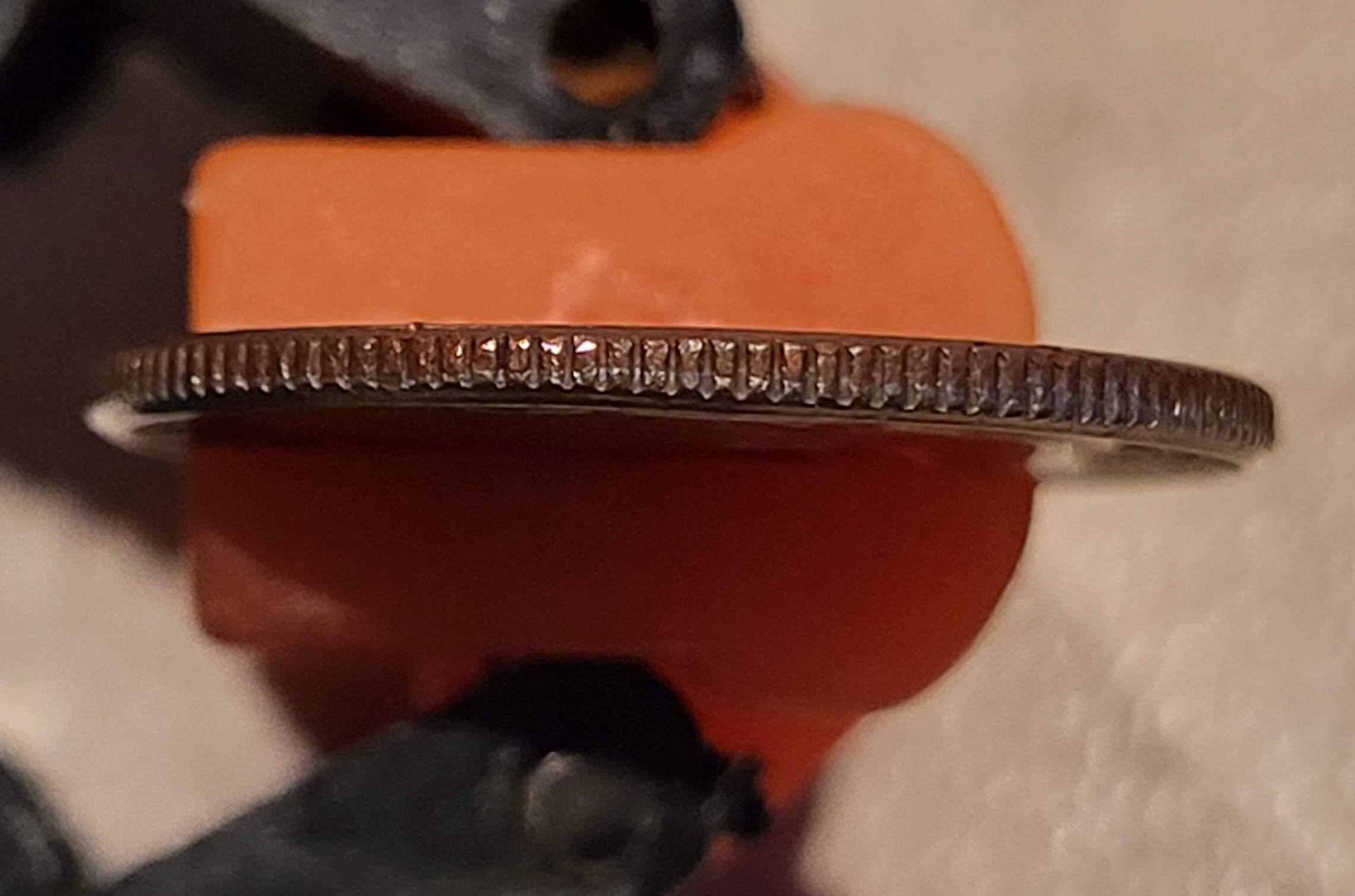 1977-D-Roosevelt-Dime-With-Copper-Stripe-On-Back