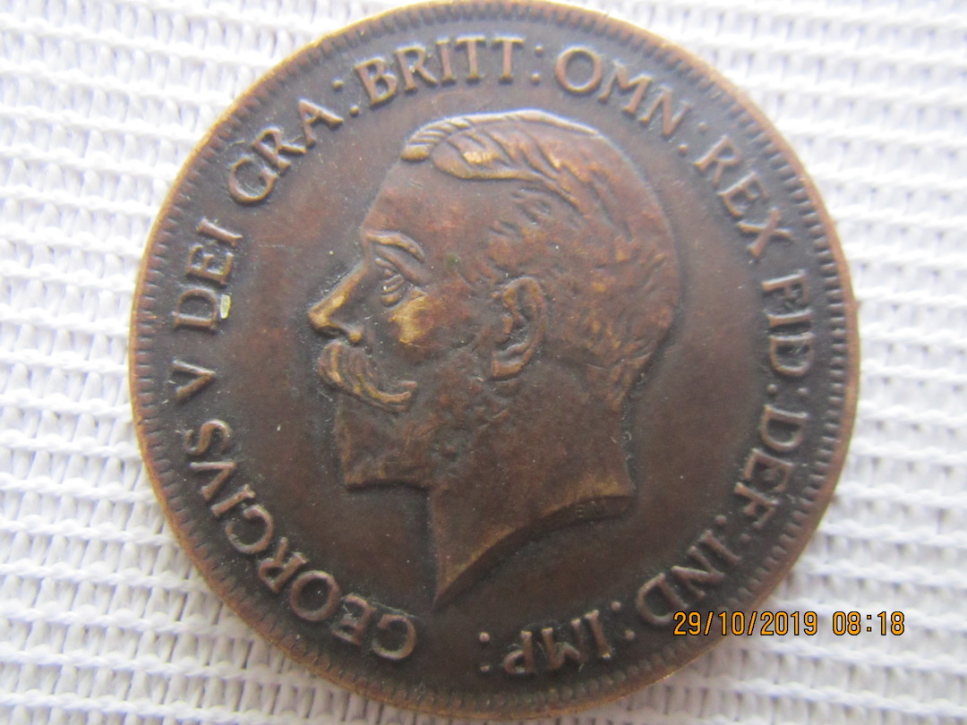 1935-UK-Penny-Bust-Of-George-V