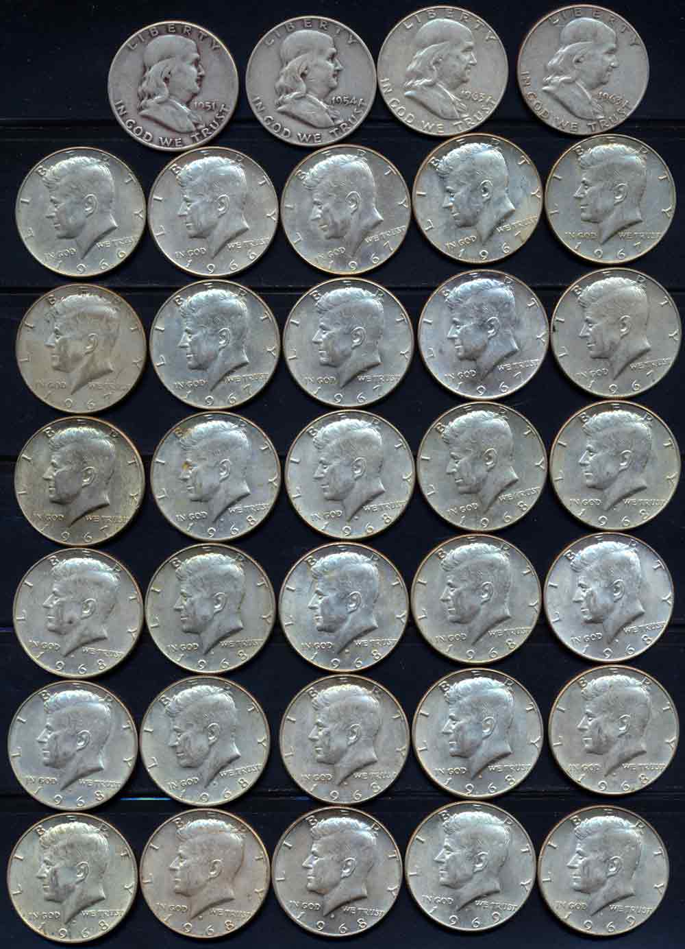 JFK-Half-Dollar-Roll-Hunters:-Silver,-Proofs-And-Other-Finds