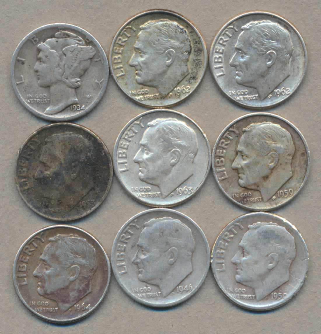 Dime-Roll-Searching