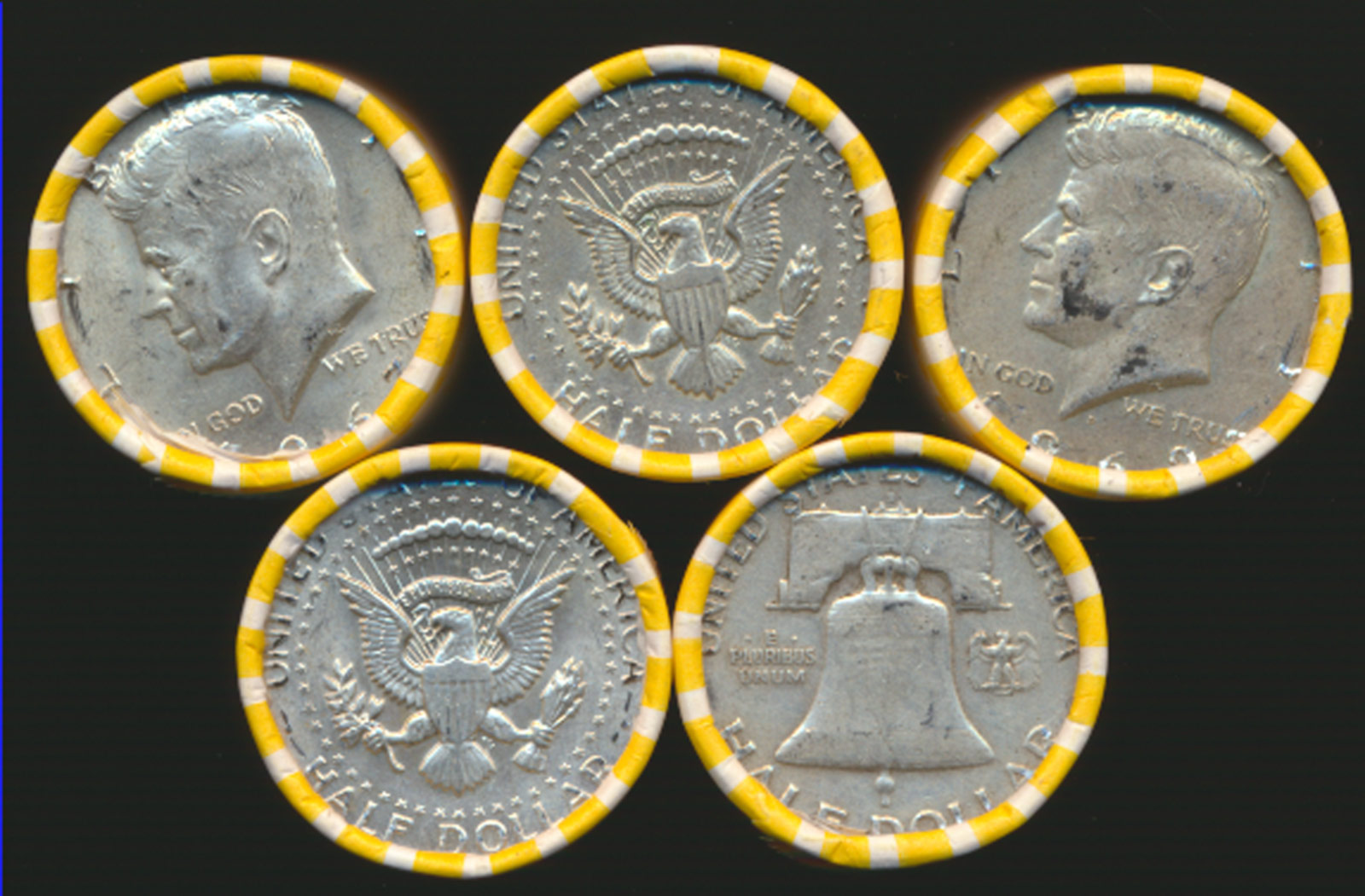 JFK-Half-Dollar-Roll-Hunters:-Silver,-Proofs-And-Other-Finds
