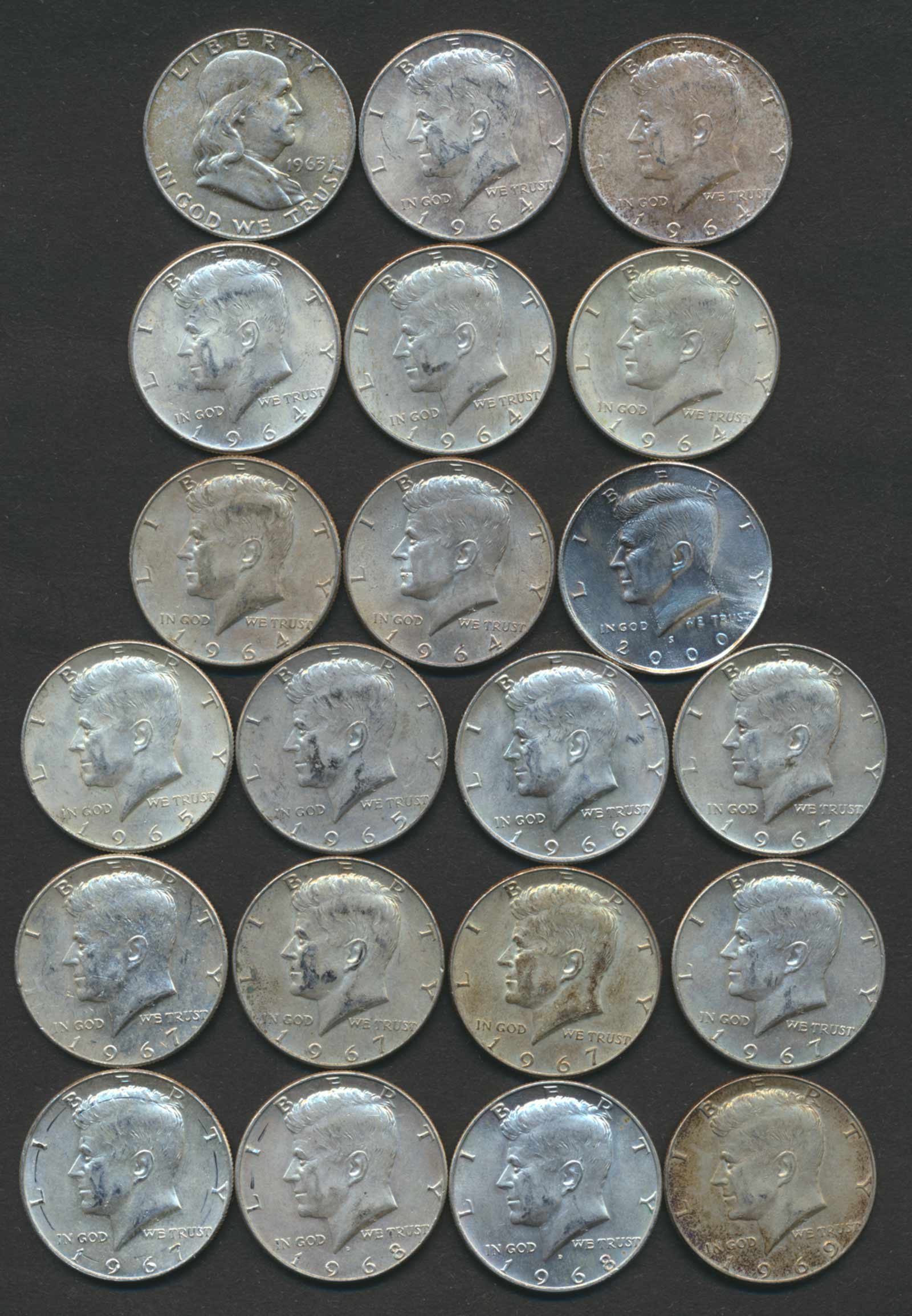 JFK-Half-Dollar-Roll-Hunters:-Silver,-Proofs-And-Other-Finds