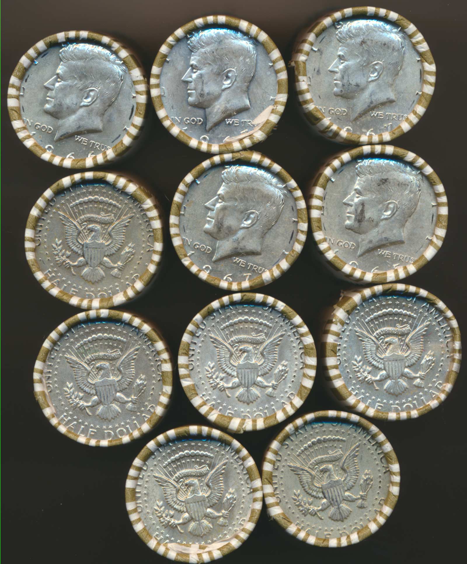 JFK-Half-Dollar-Roll-Hunters:-Silver,-Proofs-And-Other-Finds