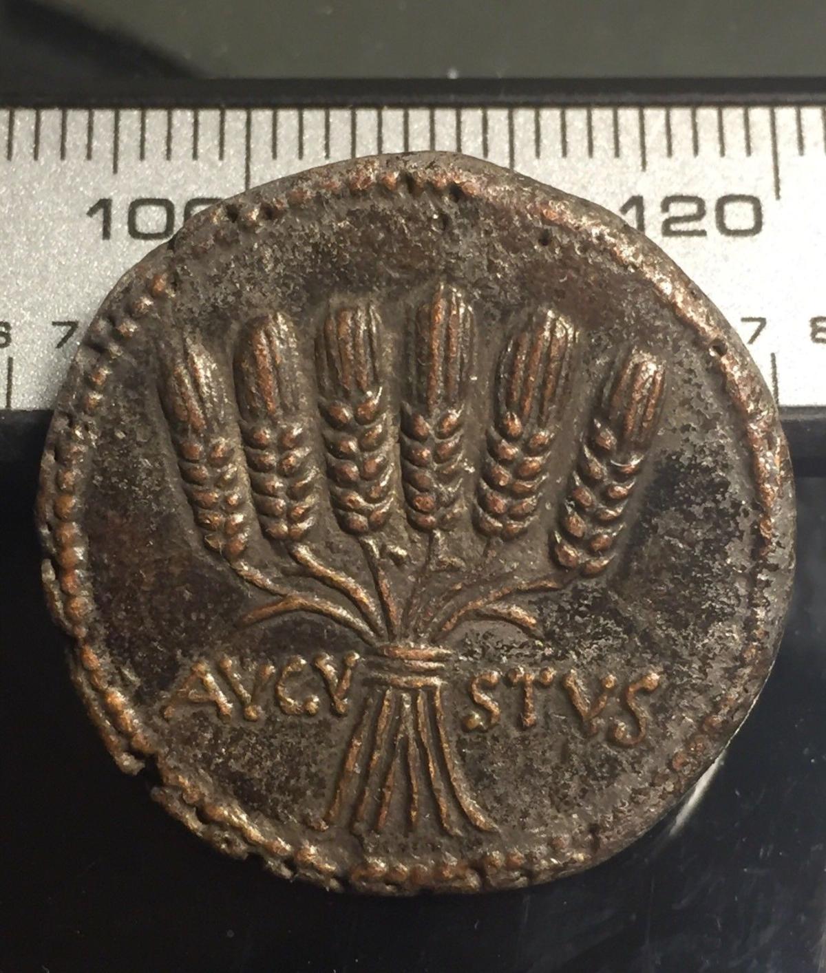 Possible-Fake---Augustus-Tetradrachm-Or-Huge-Denarius?