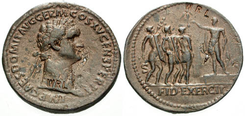 Roman-Bronze-Denarius-?