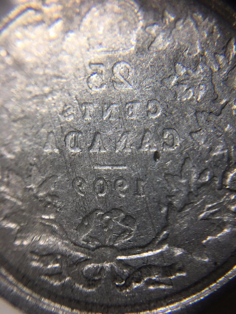 Any-Idea-What-This-Could-Be?-Canadian-25c-Recessed/Reversed-