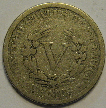 1886-V-Nickel