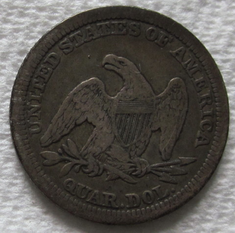 1854-Seated-Liberty-Quarter