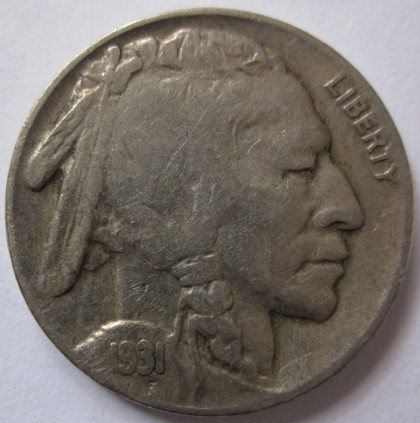 1931-S-Buffalo-Nickel